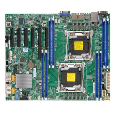 Supermicro X10DRL-I-B Dual LGA2011/Intel C612/DDR4/SATA3&USB3.0/V&2GbE/ATX MBD-X10DRL-I-B